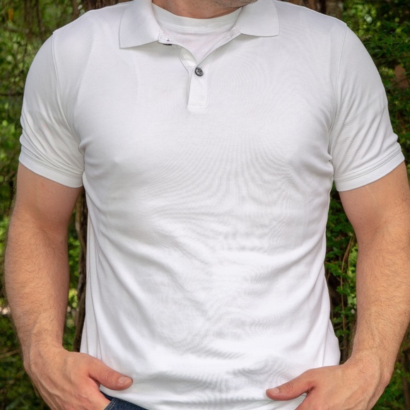 Banana Republic Other - Banana Republic Luxury Touch Polo (white)